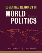 Tapa de Essential Readings In World Politics
