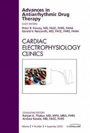 Tapa de Advances in Antiarrhythmic Drug Therapy
            
                Cardiac Electrophysiology Clinics