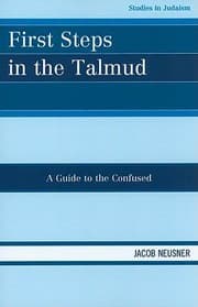 Tapa de First Steps in the Talmud