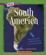 Tapa de South America
            
                New True Books Geography