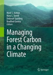 Tapa de Managing Forest Carbon In A Changing Climate