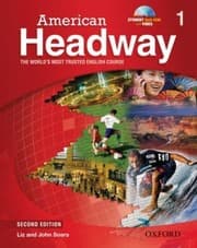 Tapa de American Headway 1 Student Book CD Pack