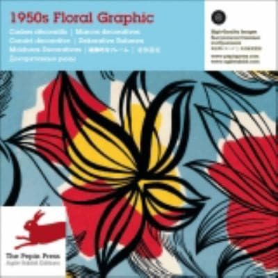 Tapa de 1950s Floral Graphic