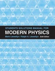 Tapa de Student Solutons Manual for Modern Physics