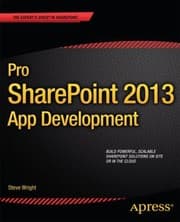 Tapa de Pro Sharepoint 2013 App Development