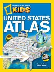 Tapa de National Geographic Kids United States Atlas
