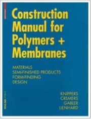 Tapa de Construction Manual for Polymers  Membranes