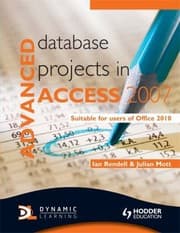 Tapa de Advanced Database Projects in Access 2007