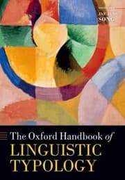 Tapa de The Oxford Handbook Of Linguistic Typology