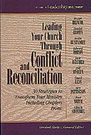 Tapa de Leading your church through conflict and reconciliation