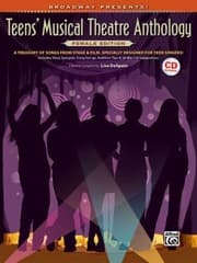 Tapa de Broadway Presents Teens Musical Theatre Anthology Female Edition