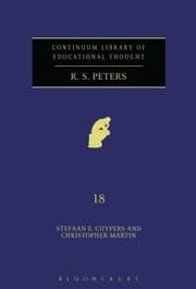 Tapa de R S Peters
            
                Continuum Library of Educational Thought