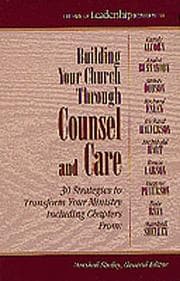Tapa de Building your church through counsel and care