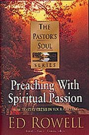 Tapa de Preaching With Spiritual Passion (Pastors Soul)