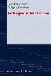 Tapa de Textlinguistik Frs Examen