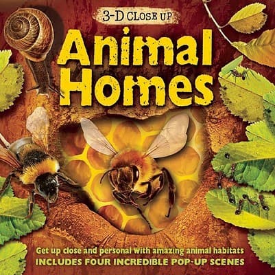 Tapa de 3d Close Up Animal Homes