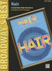 Tapa de Hair Selections From The Musical Easy Piano