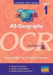 Tapa de As Geography Unit 1 Ocr Specification A