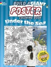 Tapa de Build a Giant Poster Coloring BookUnder the Sea
