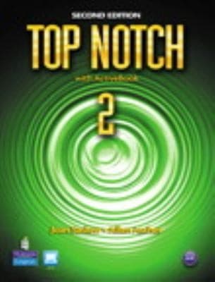 Tapa de Top Notch 2 Student Book Workbook