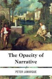 Tapa de The Opacity of Narrative