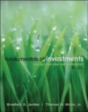 Tapa de Fundamentals of Investments WSp Card  StockTrak Card