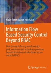 Tapa de Information Flow Based Security Control Beyond Rbac
            
                It Im Unternehmen