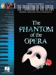 Tapa de Andrew Lloyd Webbers the Phantom of the Opera With CD Audio
Piano Duet PlayAlong Hal Leonard