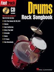 Tapa de Fasttrack Drums Rock Songbook