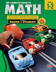 Tapa de The Complete Book of Math Grades 12 With Poster
            
                Complete Book