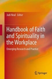 Tapa de Handbook of Faith and Spirituality in the Workplace