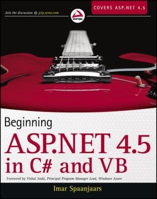 Tapa de Beginning Aspnet 45 In C And Vb