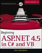Tapa de Beginning Aspnet 45 In C And Vb