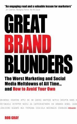 Tapa de Great Brand Blunders