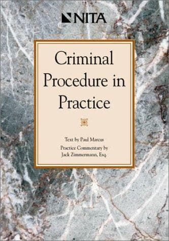 Tapa de Criminal procedure in practice