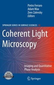Tapa de Coherent Light Microscopy Imaging And Quantitative Phase Analysis