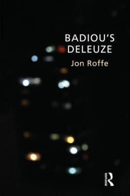Tapa de Badious Deleuze