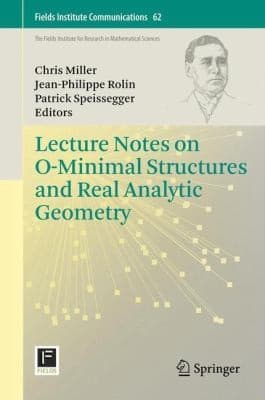 Tapa de Lecture Notes on OMinimal Structures and Real Analytic Geometry
            
                Fields Institute Communications