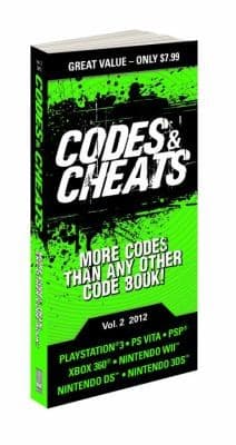 Tapa de Codes Cheats Vol 2 2012
