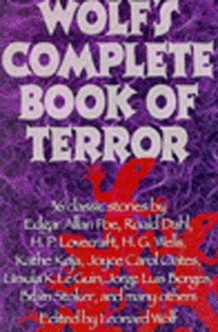 Tapa de Wolf's complete book of terror