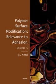 Tapa de Polymer Surface Modification Relevance To Adhesion