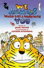 Tapa de We Animals Would Like a Word with You (Red Fox Poetry Books)