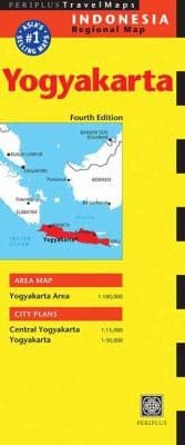 Tapa de Yogyakarta Travel Map Fourth Edition