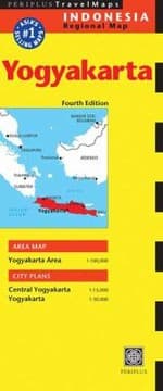 Tapa de Yogyakarta Travel Map Fourth Edition