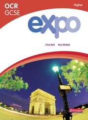 Tapa de Expo OCR GCSE French Higher Student Book