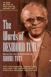 Tapa de The Words of Desmond Tutu (Words of)