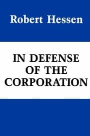 Tapa de In Defense of the Corporation
Publication Series No 207