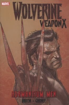 Tapa de Adamantium Men
            
                Wolverine Marvel Hardcover