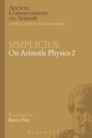 Tapa de On Aristotle Physics 2