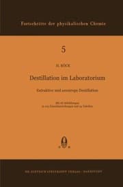 Tapa de Destillation Im Laboratorium
            
                Fortschritte Der Physikalischen Chemie